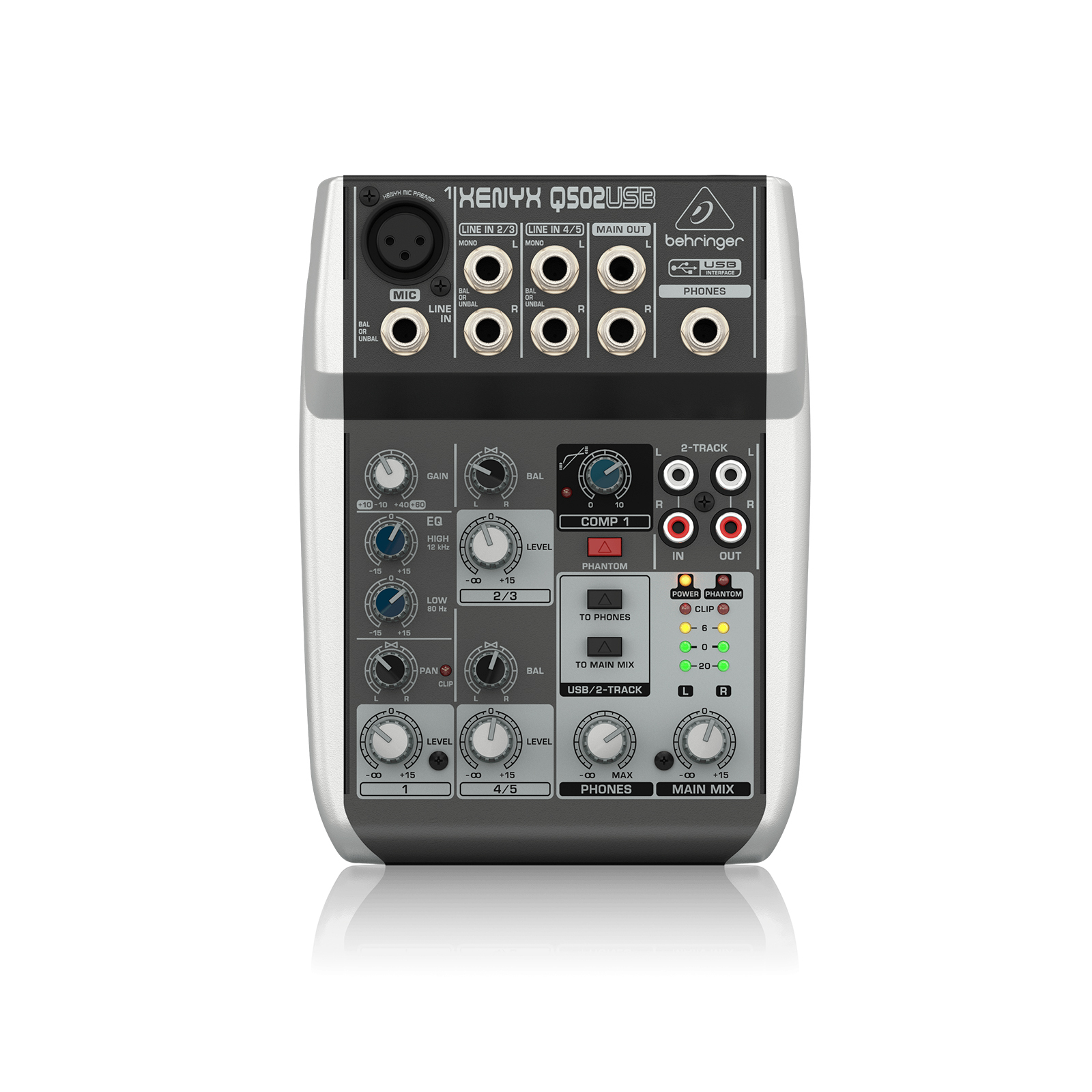 BEHRINGER XENYX Q802USB USB 混音器
