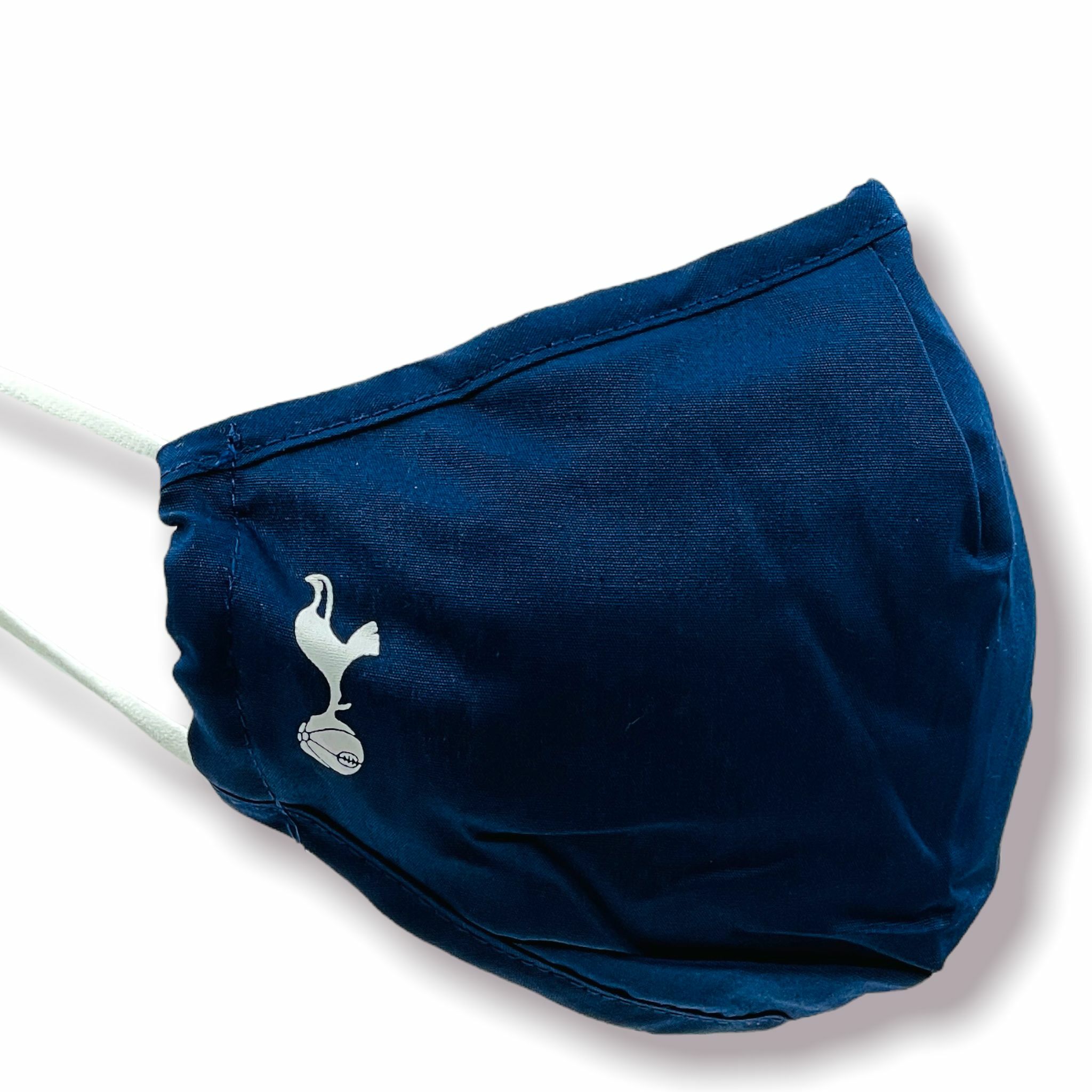 熱刺藍色雙會徽布口罩