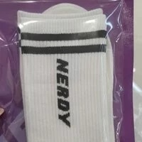[S] NERDY NY 2WAY SOCKS,BLACK, SN97 (SN97)