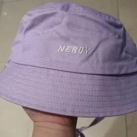 [S] NERDY SAFARI 2WAY BUCKET HAT,LIGHT PURPLE, SN102 (SN102)
