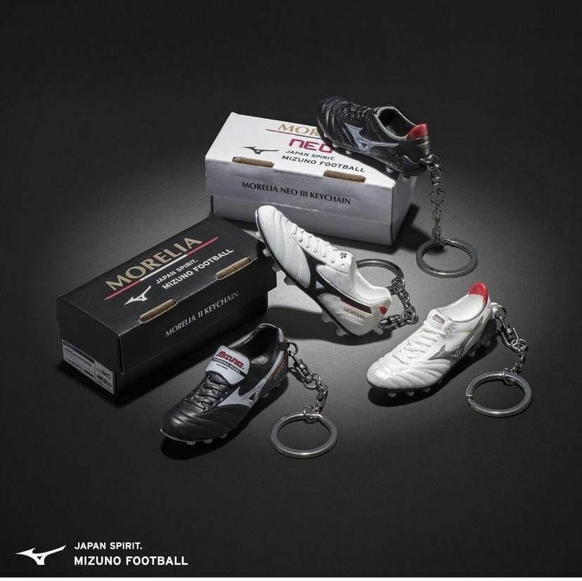MIZUNO MORELIA II 同 NEO III 鞋款 鎖匙扣 一套四款