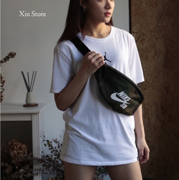 【現貨】Nike SB Heritage Hip Pack Camo 字勾 腰包 側背包 迷彩