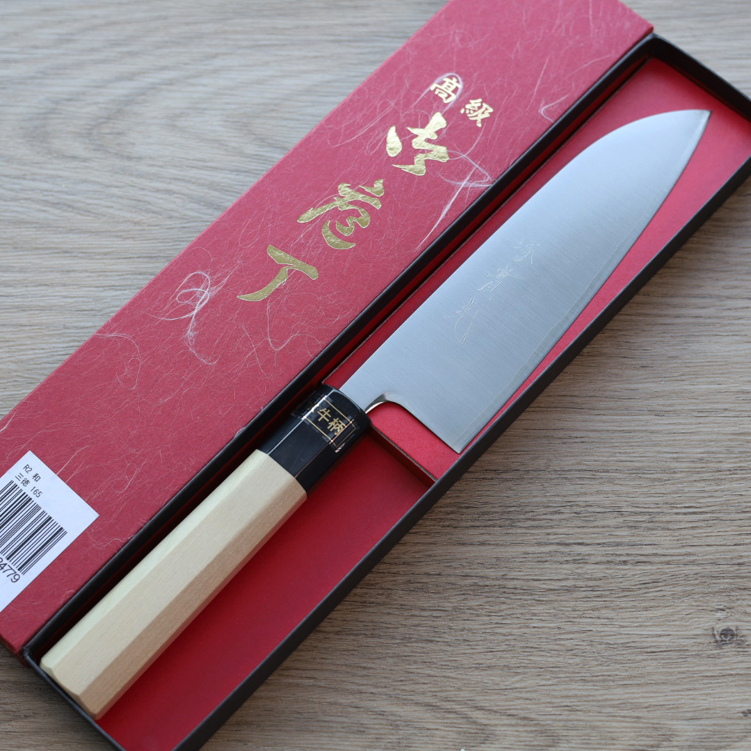 實光刃物 三德 165mm R2粉末HSS鋼