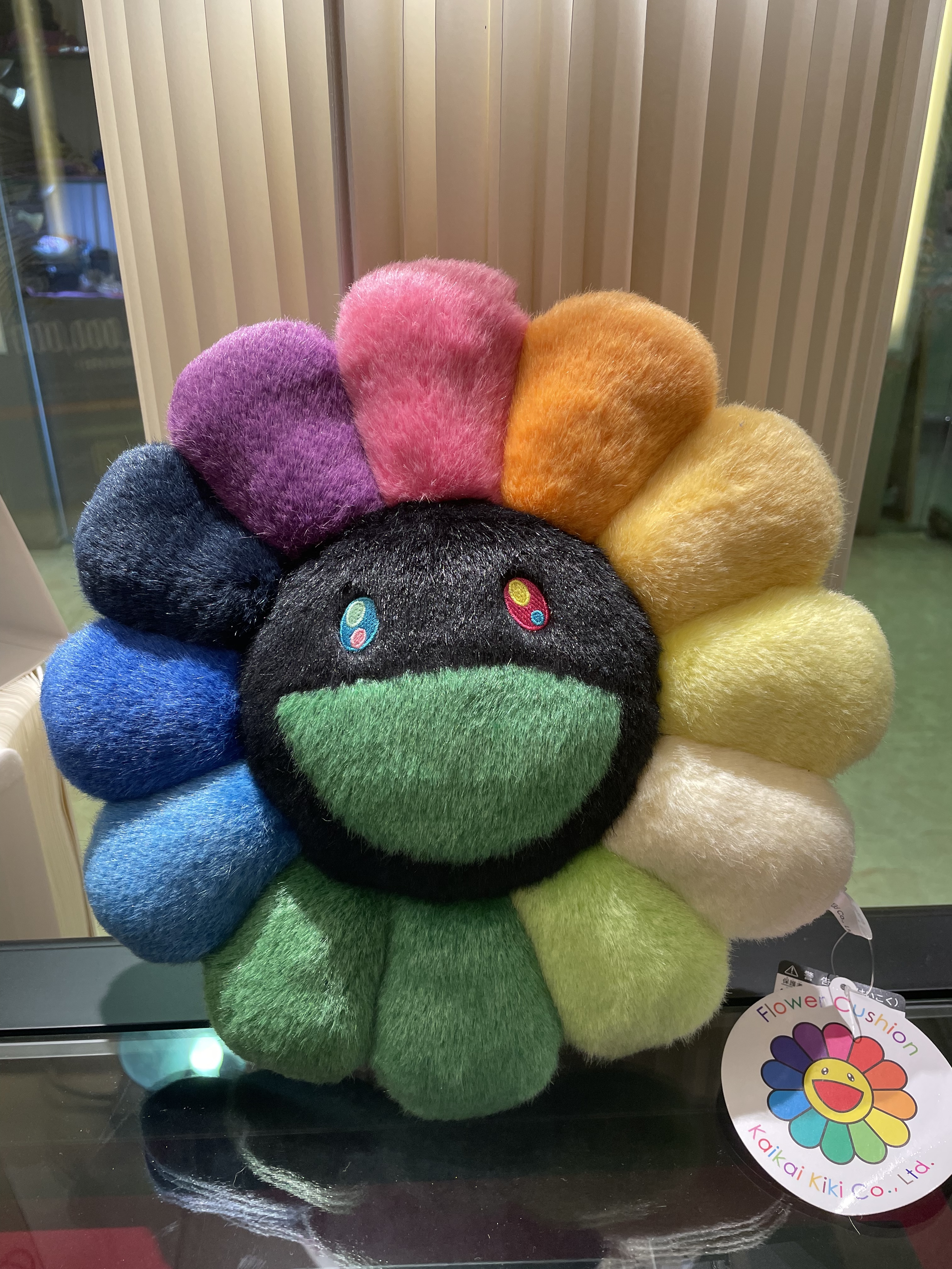 村上隆 30cm Cushion 黑面