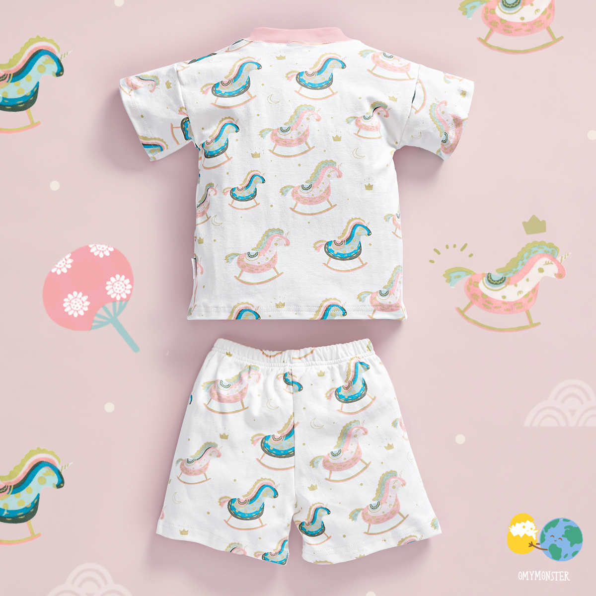 地球朋友系列🌎夢幻木馬浴衣套裝