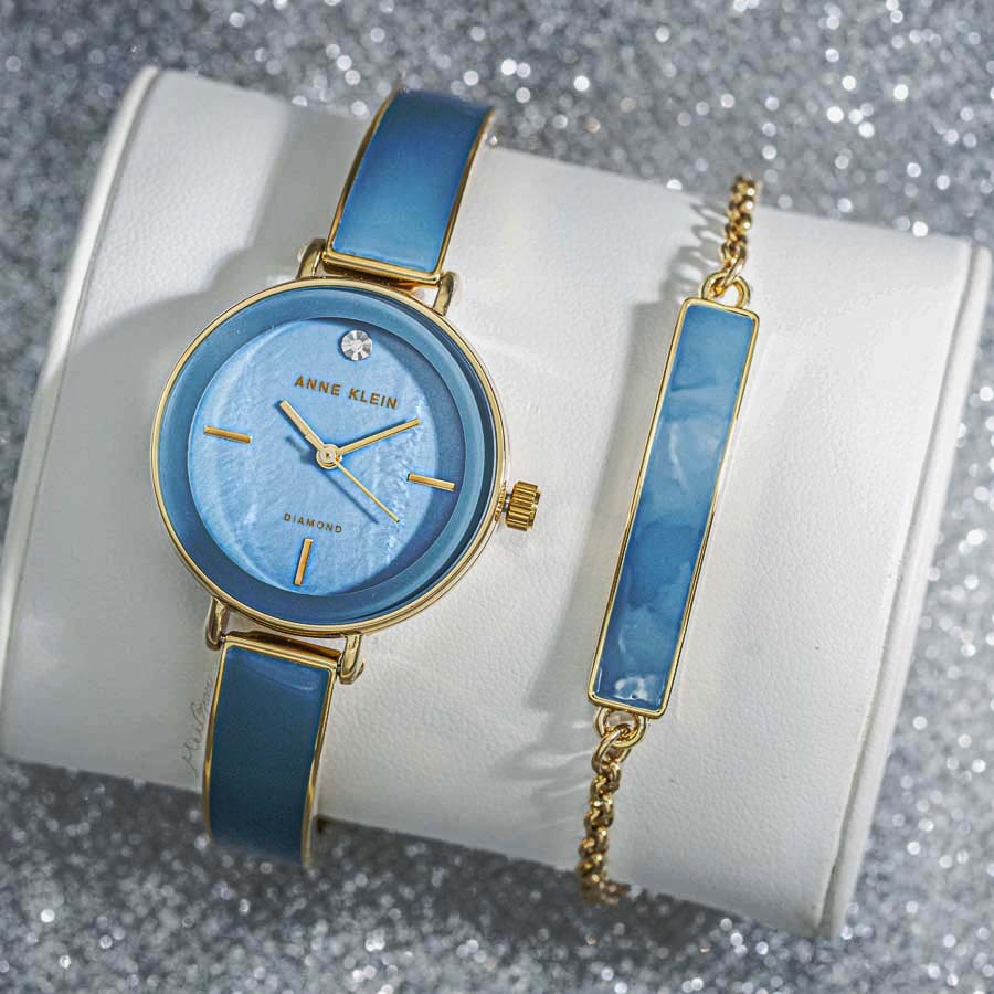 Anne Klein 真鑽系列腕錶 AN00604
