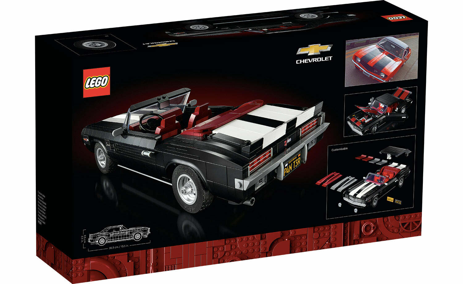 [飛米樂高積木磚賣店] LEGO 10304 ICONS 系列  Chevrolet Camaro Z28