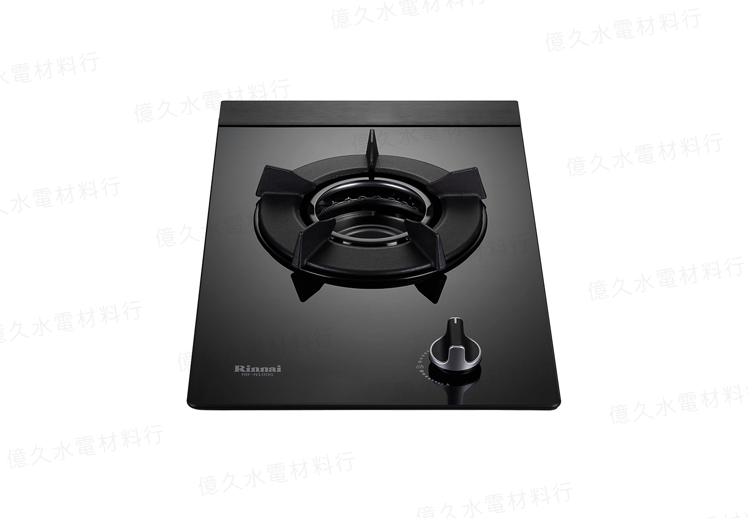 林內 檯面式內焰玻璃單口爐 RB-N100G(B)