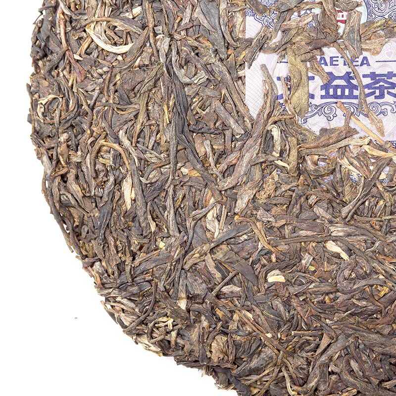 2022年大益普洱生茶喬木圓茶2201批357克茶餅