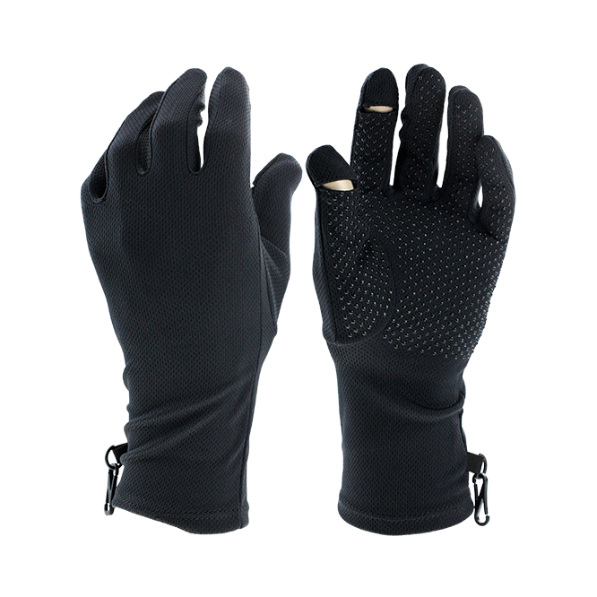 真觸控。開口。止滑。吸排布。手套