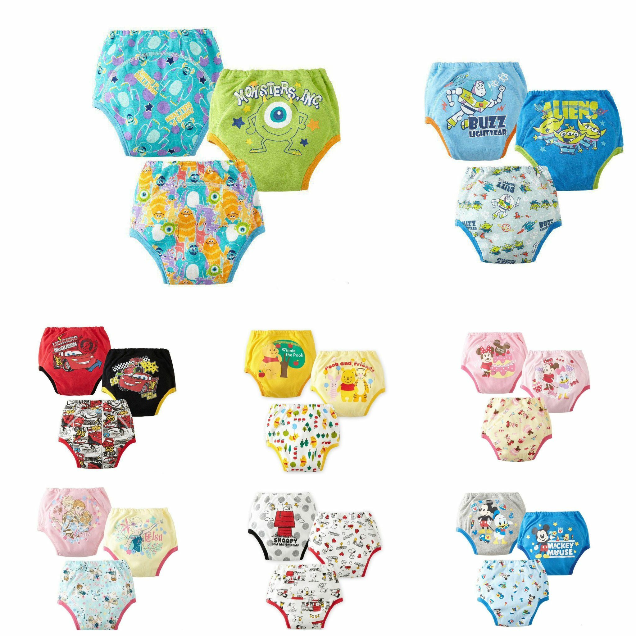 (預訂)卡通3層戒片褲