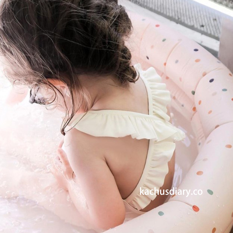 2022 寶寶荷葉邊吊帶泳衣