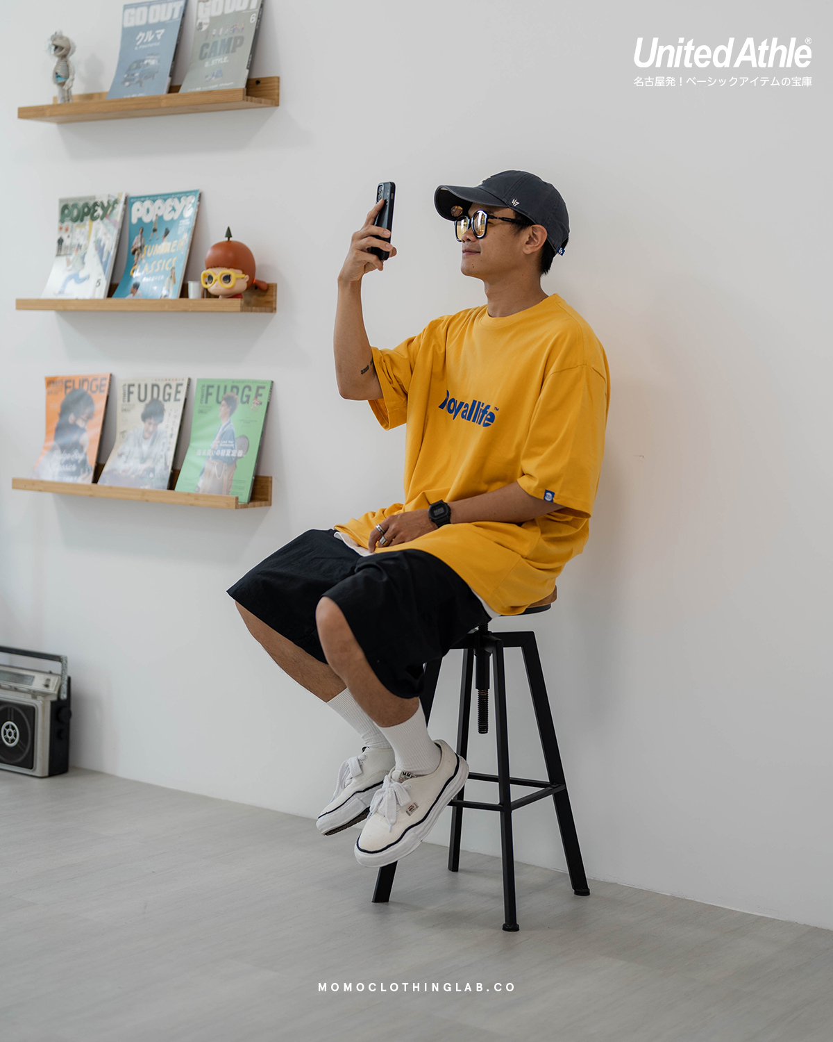 United Athle 輕便尼龍 5色短褲 3188001