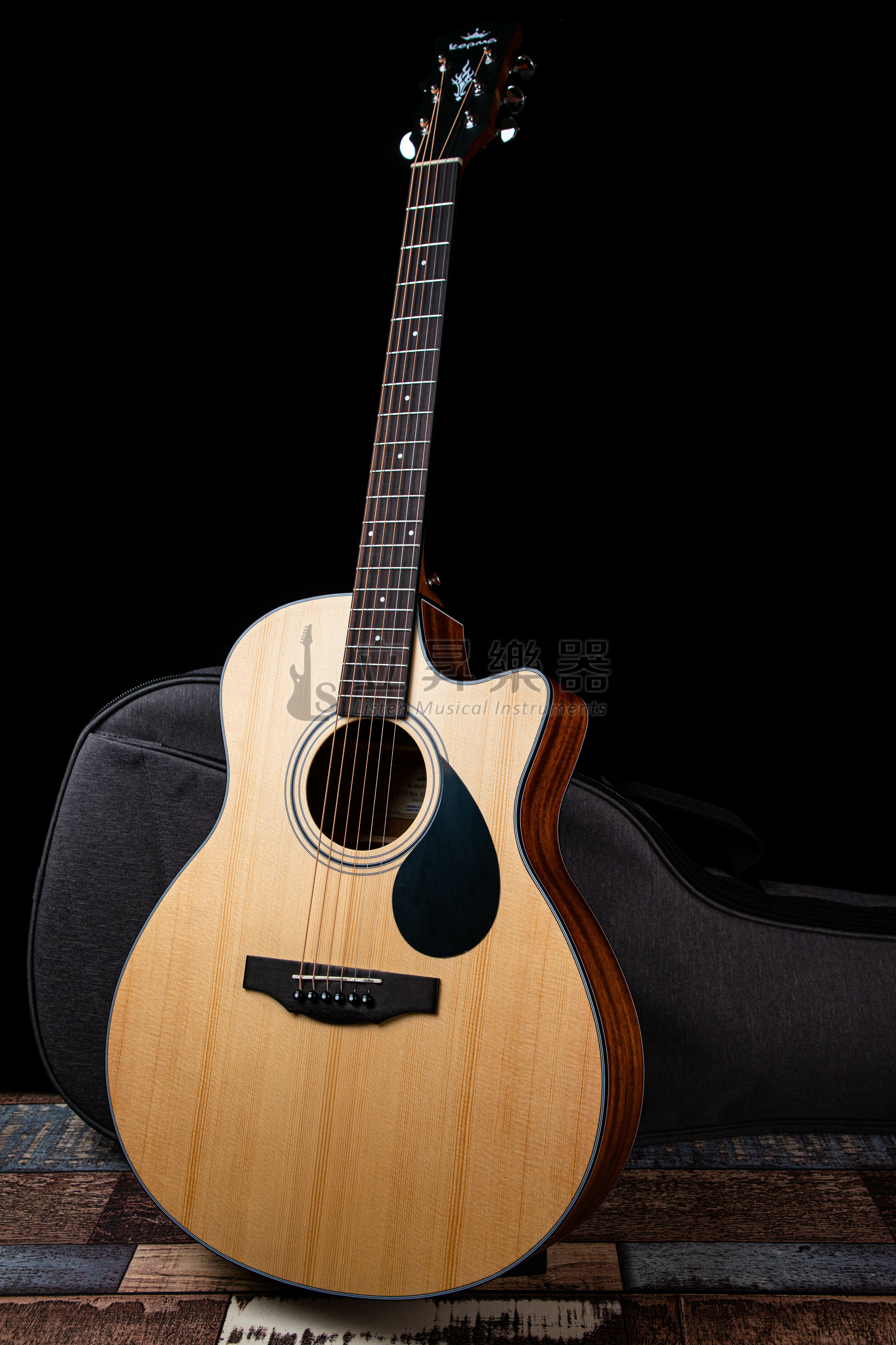 卡馬吉他 Kepma EAC-NM 41吋 雲杉面板/桃花心木側背板 合板 民謠吉他