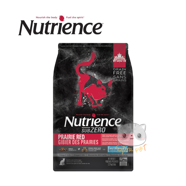 Nutrience SUBZERO Prairie Red Cat Formula 5kg (11lbs)