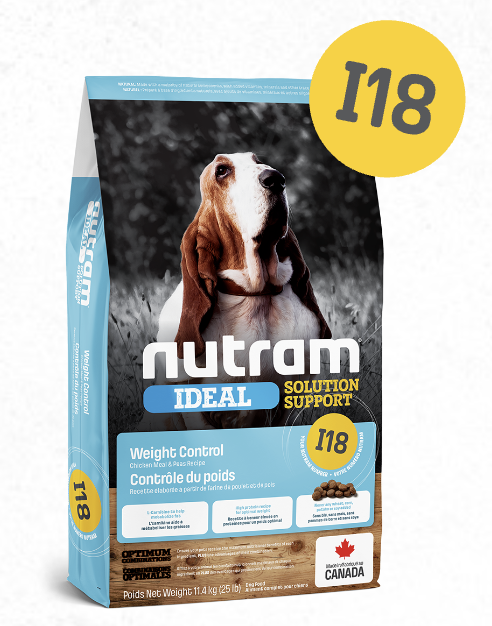 Nutram I18 控制體重狗糧 2KG/11.4KG