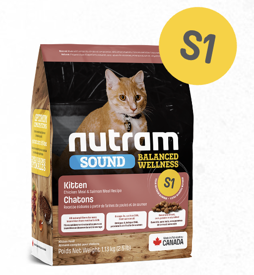 Nutram S1 幼貓糧 1.13KG
