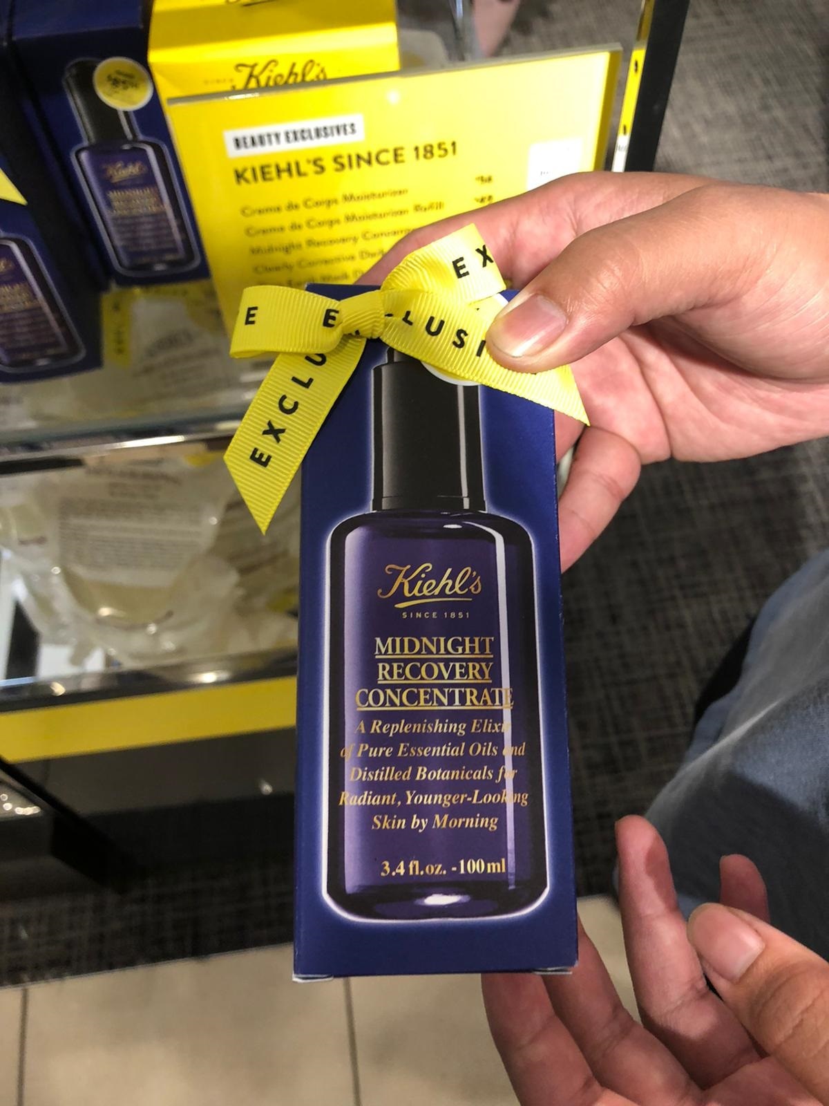[U] NS NORDSTROM KIEHL'S SINCE 1851 MIDNIGHT RECOVERY CONCENTRATE, 3605970373481 (UNS47)