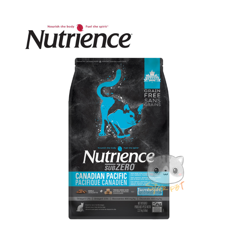 Nutrience SUBZERO Canadian Pacific Cat Formula 2.27kg (5lbs)