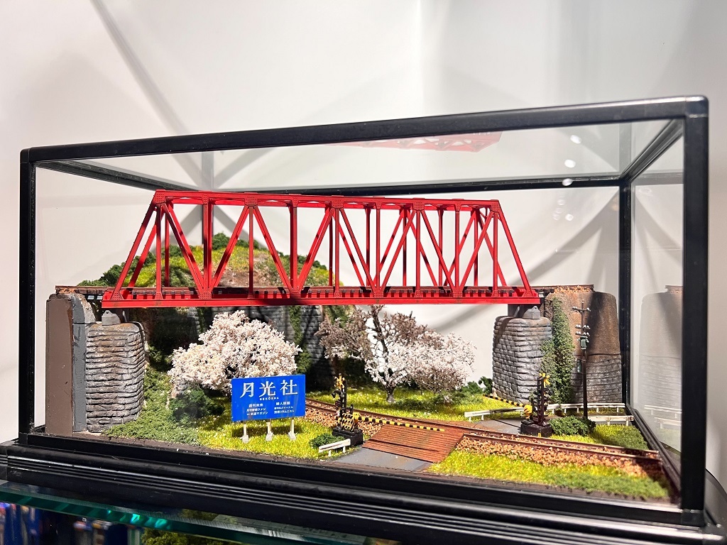 月光社場景 N規  (含玻璃罩)