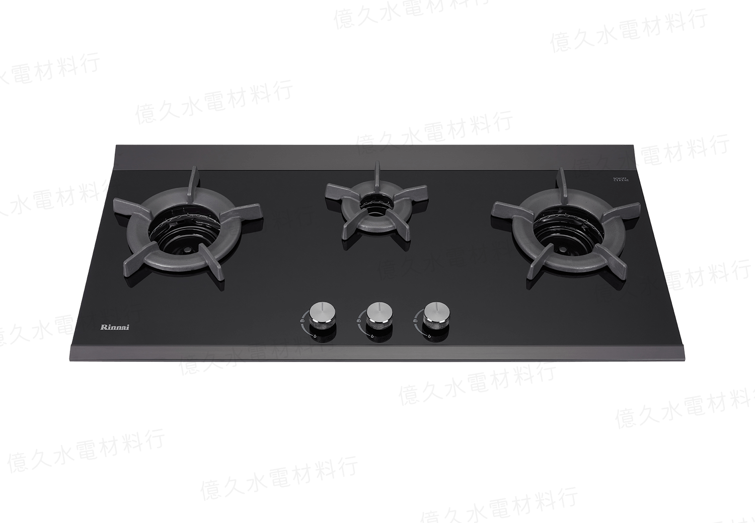 林內 檯面式內焰玻璃三口爐 RB-3CGN-TR(B)