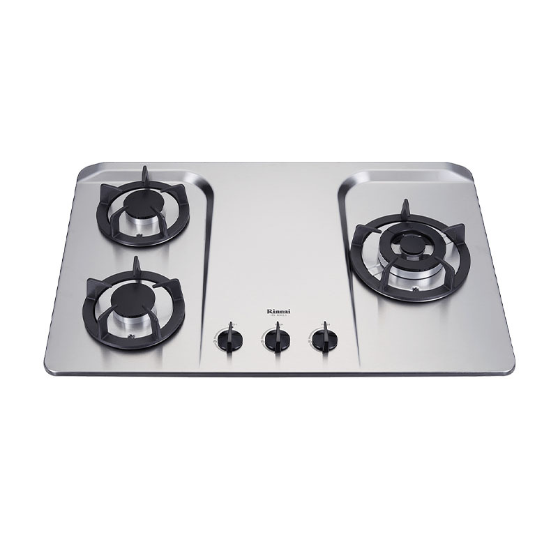 【結帳現折】Rinnai 林內 檯面式 防漏不銹鋼三口爐 RB-H301S