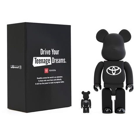 BEETLE BE@RBRICK TOYOTA 豐田汽車聯名限定庫柏力克熊