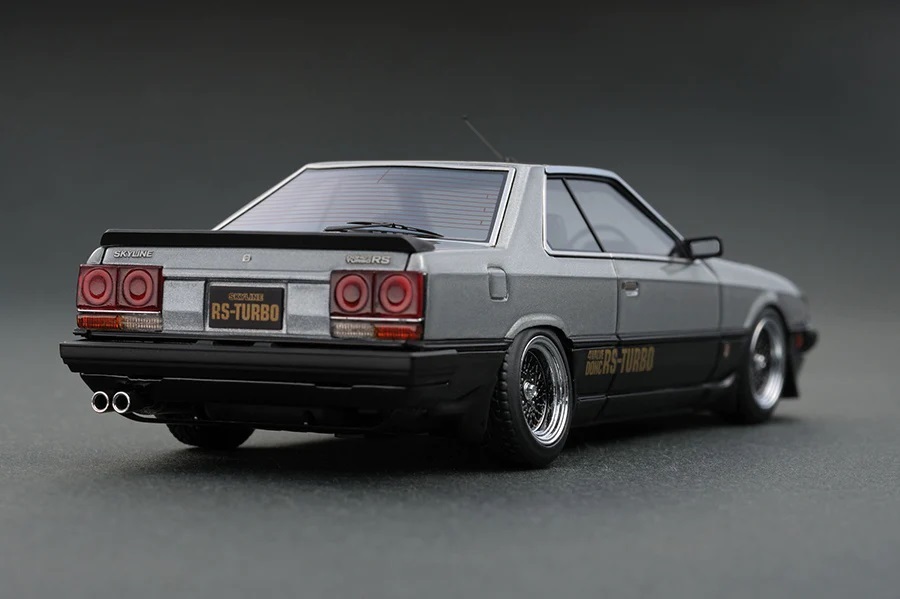1/18 IG Nissan Skyline 2000 RS-Turbo (R30) Silver/Black (IG2350)