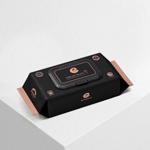 Enblanc 銀離子抗菌｜極厚黑珍珠｜有蓋輕裝純水濕紙巾｜36抽