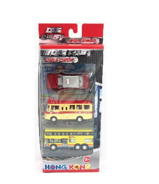 香港交通工具-港島交通 3架回力車 SJ084A