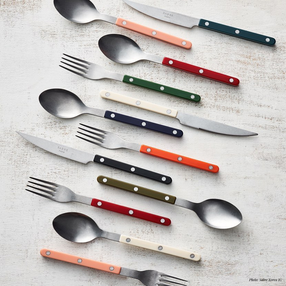 SABRE | Bistrot 復古酒館鈕扣系列 | 塔派鏟 | 霧面 | 裸膚粉