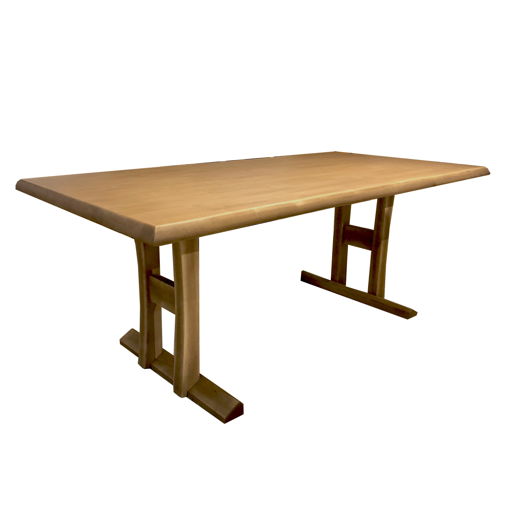 【JAP日式】日式橡膠木餐桌(150/180)