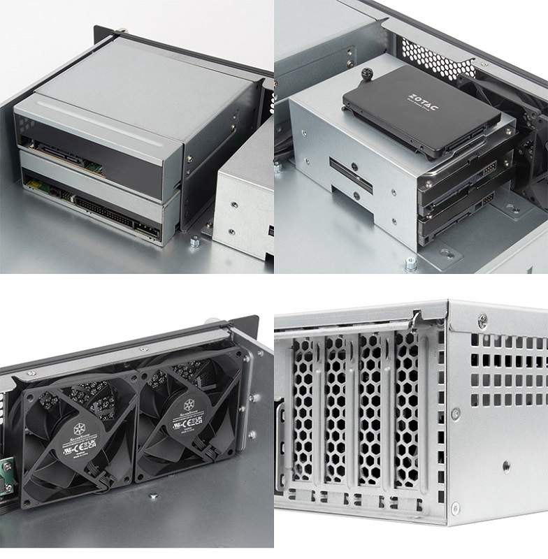 米特3C數位–銀欣 RM23-502-MINI 硬碟熱插拔伺服器機殼/SST-RM23-502-MINI