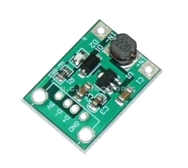 【UCI電子】(8-1) A67 DC升壓（1V-5V）升5V 升壓板 5V輸出 不含USB頭 移動電源
