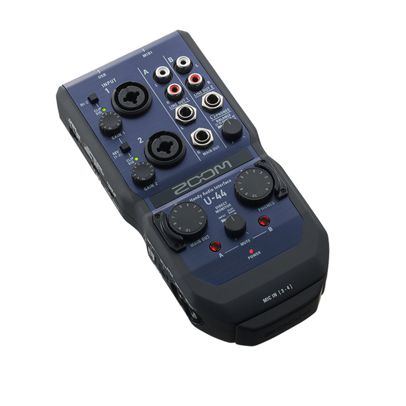 ZOOM U-44 手持型錄音介面