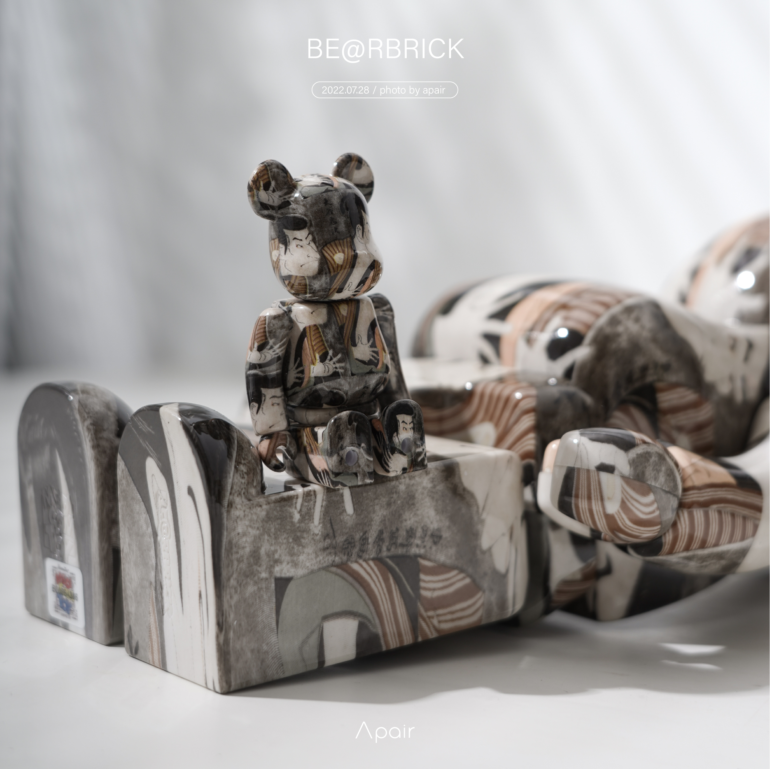 APAIR】預購Be@rbrick 庫柏力克熊三代目大谷鬼次400%+100%
