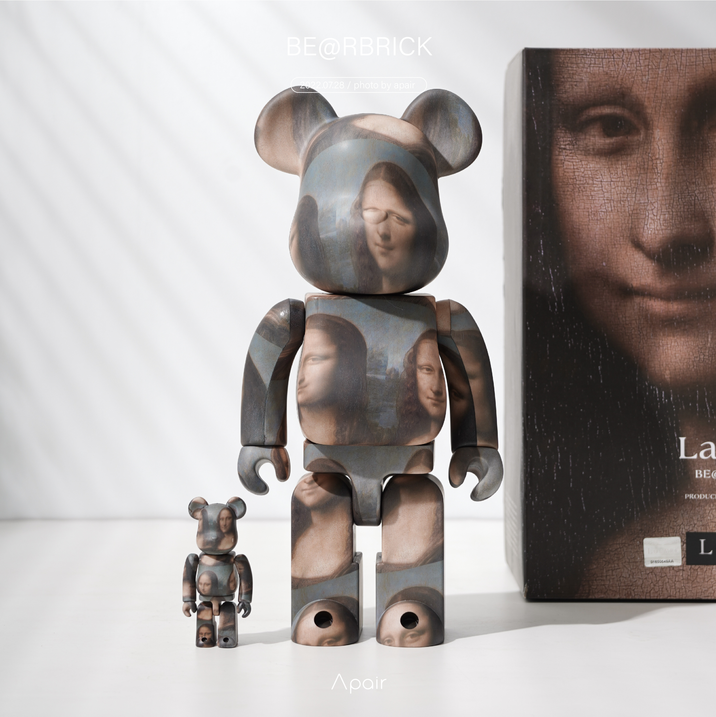 まとめ購入 BE@RBRICK LEONARD DE VINCI Mona Lisa 100 - フィギュア