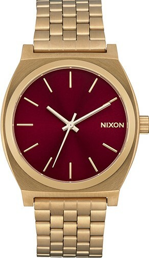 萬年鐘錶 - NIXON 尼克森  衝浪錶  Time Teller   小金紅手錶  男錶 女錶  禮物首選  A045-5098 錶徑37MM