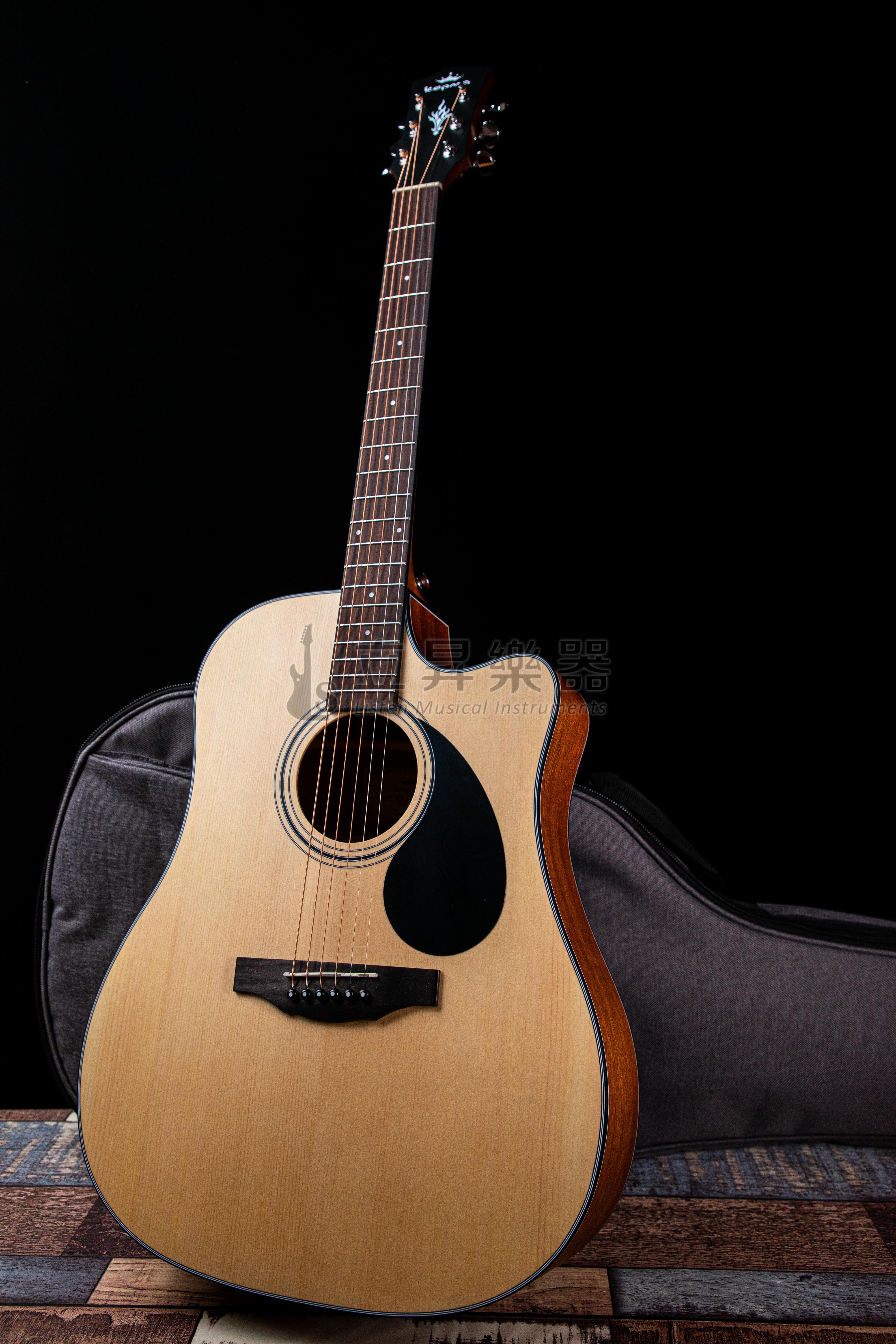 卡馬吉他 Kepma EDC-NM 41吋 雲杉面板/桃花心木側背板 合板 民謠吉他