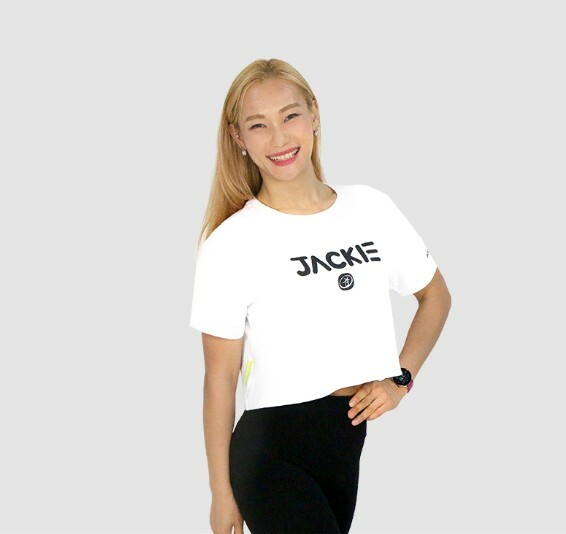 JACKIE短版白色T-SHIRT