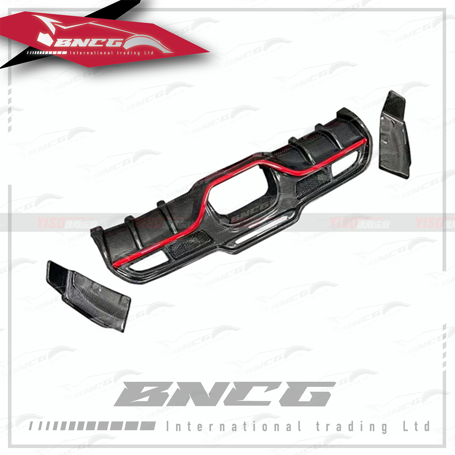 寶馬 Mini F55 F56 F57 JCW 改裝 卡夢 碳纖維 外觀件 空力套件 GIOMIC款 後下巴 後導流