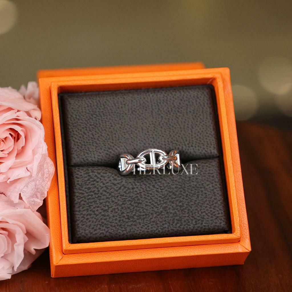 Chaine d' ancre 925 enchainee ring  size 55
