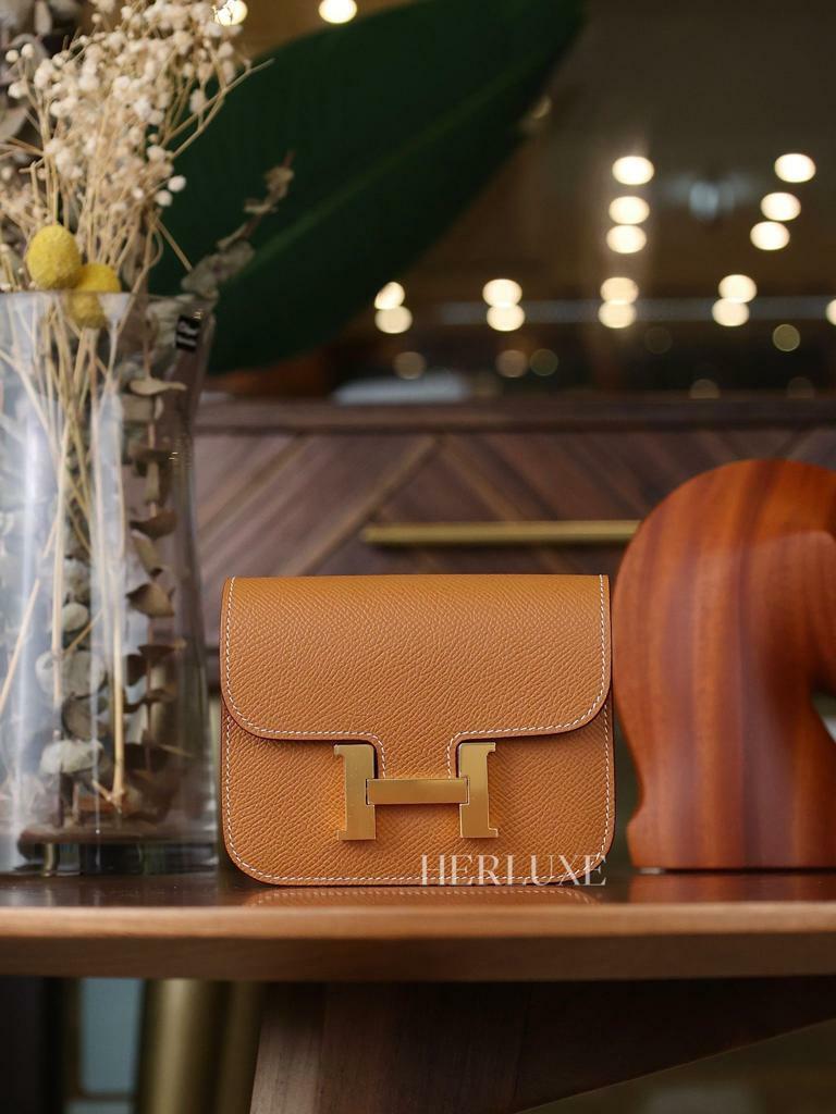 Constance slim 37 gold cc epsom B