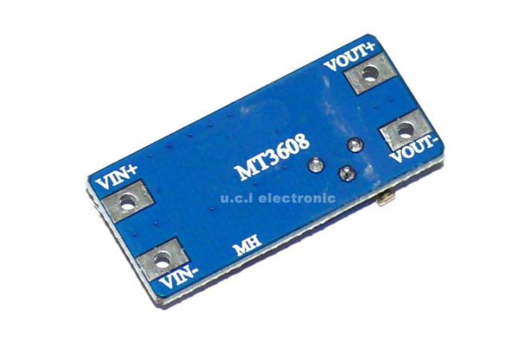 【UCI電子】(12-7) MT3608 DC-DC升壓模組2A升壓板輸入電壓2-24V升5/9/12/-28V可調