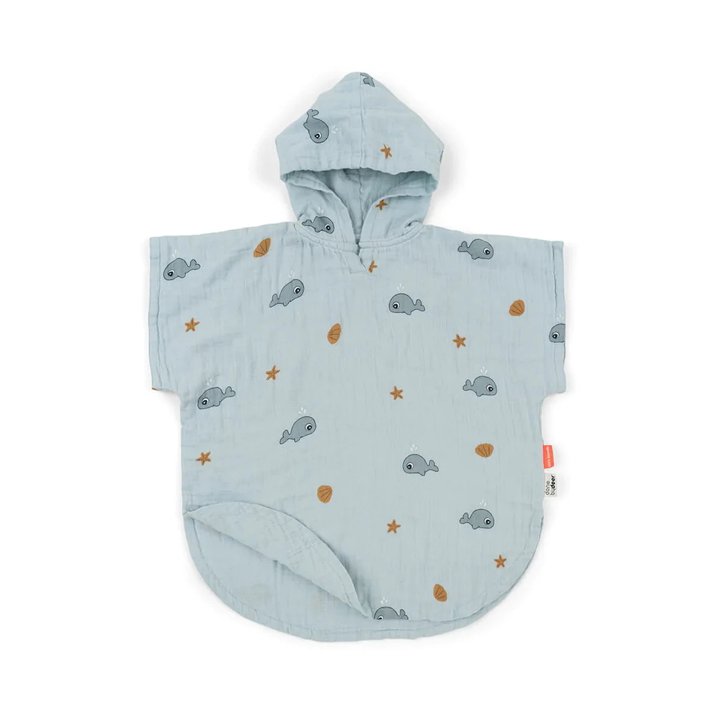 Done by Deer - Wally沙灘斗篷(藍色)