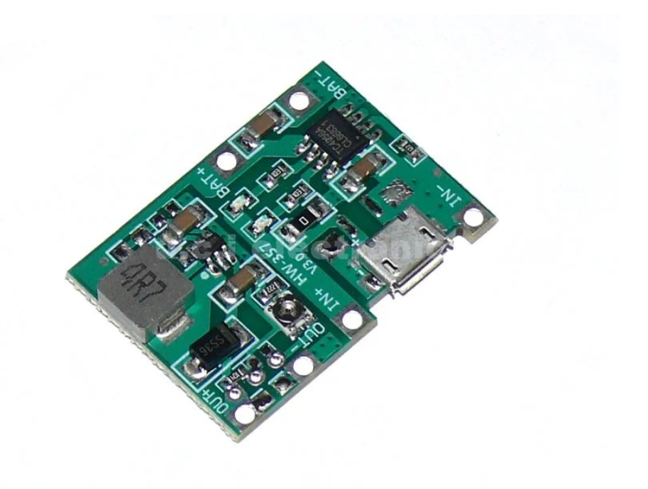 【UCI電子】(11-1) 3.7V升5V9V 可調模組 2A 萬用表改裝18650鋰電池充電升壓放電一體 充放板