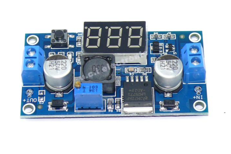 【UCI電子】(2-10) YS-21 DC-DC升壓模組 數字電壓表顯示 LM2577 數顯升壓電路3A輸出