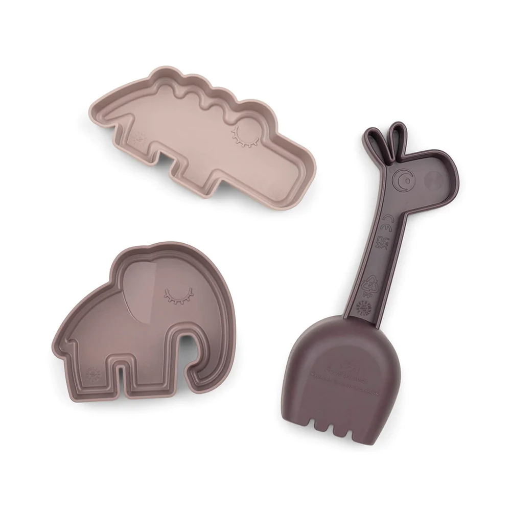 Done by Deer - 沙灘玩具三件裝(粉色)