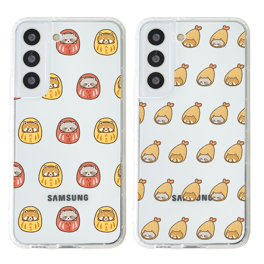 插畫家聯名 浣熊菓子屋和風系列空壓防摔samsung手機殼 三星手機殼 Toyselect