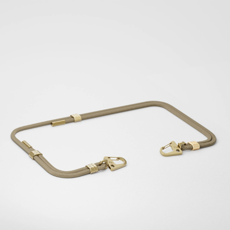 XOUXOU｜手機背繩-暖褐色